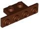 Lego part: Bracket 1 x 2 - 1 x 4 with Rounded Corners at the Bottom