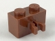 Part No: 30237  Name: Brick, Modified 1 x 2 with Clip (Vertical Grip)