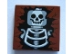 Part No: 3068pb0087  Name: Tile 2 x 2 with Skeleton Skull and Torso Pattern