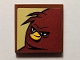 Part No: 3068pb1273  Name: Tile 2 x 2 with Angry Birds Terence Pattern (Sticker) - Set 75823
