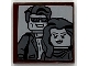 Part No: 3068pb2738  Name: Tile 2 x 2 with Photo of Male and Female Smiling Minifigures Pattern (Sticker) - Set 76294