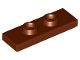 Lego part: Plate, Modified 1 x 3 with 2 Studs (Double Jumper)