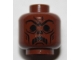 Part No: 3626pb2630  Name: Minifigure, Head Alien with HP Death Eater Skull Mask Pattern