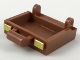 Part No: 37702pb01  Name: Minifigure, Utensil Suitcase Base with Gold Clasps Pattern