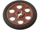 Lot ID: 311895645  Part No: 4185c01  Name: Technic Wedge Belt Wheel (Pulley) with Black Technic Wedge Belt Wheel Tire (4185 / 2815)