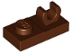 Part No: 44861  Name: Plate, Modified 1 x 2 with Open O Clip on Top