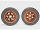 Part No: 56145c01  Name: Wheel 30.4mm D. x 20mm with No Pin Holes and Reinforced Rim with Black Tire 43.2 x 22 ZR (56145 / 44309)
