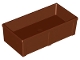 Lot ID: 413861035  Part No: 61896  Name: Duplo Animal Accessory Feeding Trough 2 x 4 x 1 with Straight Sides