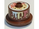 Part No: 65157pb03  Name: Duplo Cake with Rainbow Topping and Frosting Pattern