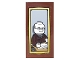 Part No: 87079pb0337  Name: Tile 2 x 4 with Portrait of Bald Man with Glasses at Desk Pattern (Sticker) - Set 10217