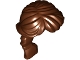 Part No: 88286  Name: Minifigure, Hair Female Ponytail Long French Braided