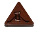 Part No: 892pb027  Name: Road Sign 2 x 2 Triangle with Clip with Copper Handles Pattern (Sticker) - Set 70602