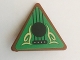 Part No: 892pb030  Name: Road Sign 2 x 2 Triangle with Clip with Goblin Balalaika Pattern (Sticker) - Set 41185