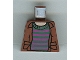 Part No: 973pb0315  Name: Torso Harry Potter Open Shirt and Striped Sweater Pattern