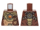 Lot ID: 331060127  Part No: 973pb1877  Name: Torso Fur with Gold Mechanical Armor, Pouch and Fire Chi Emblem Pattern