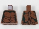 Part No: 973pb3059 Name: Torso Reddish Brown Bark Plates and Dark Green Underneath Pattern Part No: 973pb3059 Name: Torso Reddish Brown Bark Plates and Dark Green Underneath Pattern