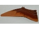 Part No: 98088pb01  Name: Dinosaur Wing Pteranodon - Left with Marbled Medium Nougat Edge Pattern