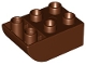Lot ID: 409295000  Part No: 98252  Name: Duplo, Brick 2 x 3 Slope Curved Inverted
