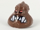Part No: x1817px1  Name: Minifigure, Head, Modified Bionicle Piraka Avak with Eyes and Teeth Pattern