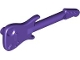 Part No: 11640  Name: Minifigure, Utensil Musical Instrument, Guitar Electric