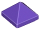 Lot ID: 354212133  Part No: 22388  Name: Slope 45 1 x 1 x 2/3 Quadruple Convex Pyramid