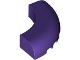 Part No: 24599  Name: Brick, Round Corner 5 x 5 without Studs