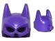Part No: 28777  Name: Minifigure, Headgear Mask Batgirl with Attachment for Ponytail