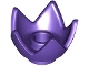 Part No: 39262  Name: Minifigure, Headgear Crown Eggshell with 5 Points and Center Stud
