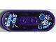 Part No: 42511pb30  Name: Minifigure, Utensil Skateboard Deck with 'BOO 2 GHOSTS!', Ghost, Lightning Bolts, Skull, Cat Head, Paw Print, Heart, and 'MEOW!' Pattern (Sticker) - Set 70430