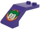 Part No: 6070pb004  Name: Windscreen 5 x 2 x 1 2/3 with Joker Face Pattern (Sticker) - Set 6863