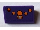 Part No: 85984pb193  Name: Slope 30 1 x 2 x 2/3 with 4 Orange Buttons and Joystick Pattern (Sticker) - Set 71016