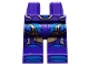 Part No: 970c00pb1032  Name: Hips and Legs with Blue and Gold Armor Panels Pattern