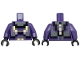 Part No: 973pb6198c01 Name: Torso Pixelated Dark Silver, Black, Bright Light Yellow, and Medium Lavender Armor Pattern / Dark Purple Arms / Black Hands Part No: 973pb6198c01 Name: Torso Pixelated Dark Silver, Black, Bright Light Yellow, and Medium Lavender Armor Pattern / Dark Purple Arms / Black Hands