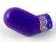 Lot ID: 406233501  Part No: 982pb240  Name: Arm, Right with Medium Lavender, Blue and Gold Cuffs Pattern