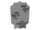 Part No: 2345pb05  Name: Panel 3 x 3 x 6 Corner Wall with Scattered Stones Dark Gray Pattern