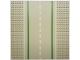 Part No: 2358pb04  Name: Baseplate, Road 32 x 32 7-Stud Straight with Road with Green Lines and White Sidelines Pattern