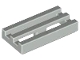 Lot ID: 61858404  Part No: 2412b  Name: Tile, Modified 1 x 2 Grille with Bottom Groove