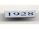 Part No: 2431pb0065 Name: Tile 1 x 4 with '1928' Pattern (Sticker) - Set 10022/10025 Part No: 2431pb0065 Name: Tile 1 x 4 with '1928' Pattern (Sticker) - Set 10022/10025