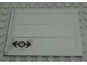 Part No: 2874pb01  Name: Door Sliding - Type 2 with Train Logo Black Pattern (Sticker) - Set 4563