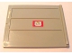 Part No: 2874pb03a  Name: Door Sliding - Type 2 with Mail Envelope Pattern Model Right Side Inner (Sticker) - Set 4564