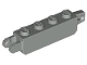 Part No: 30387  Name: Hinge Brick 1 x 4 Locking with 1 Finger Vertical End and 2 Fingers Vertical End, 9 Teeth
