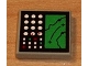 Part No: 3068pb0028  Name: Tile 2 x 2 with Electronic Terrain Display Pattern (Sticker) - Set 8839