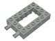 Part No: 32531c01  Name: Technic, Brick 4 x 6 Open Center with 2 Fixed Rotatable Friction Pins on End