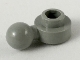 Part No: 3614b  Name: Plate, Round 1 x 1 with Tow Ball with Hexagon Shaped Hole (Maxifigure Hand)