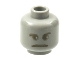 Part No: 3626px99  Name: Minifigure, Head Alien with Ghostly Gray Face, Eyebrows, Pupils Pattern (HP Peeves)