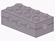 Part No: 3709c  Name: Technic, Brick 2 x 4 with Holes on All Sides - Solid Studs