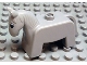 Part No: 4009pb02  Name: Duplo Horse Small with Black and White Eyes Pattern