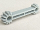 Part No: 41666  Name: Technic, Arm 1 x 7 with Gear 9 Tooth Double Bevel Ends