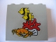 Part No: 4215bpb03  Name: Panel 1 x 4 x 3 - Hollow Studs with Fish, Coral and Crab Pattern (Sticker) - Set 1782