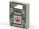 Part No: 4346px4  Name: Container, Box 2 x 2 x 2 Door with Slot with Red SW Rebel Alliance Symbol Pattern